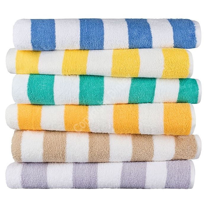 Steken Zes Nauwgezet Sauna badlaken blokstreep - Dintex Textielwaren voor professioneel gebruik